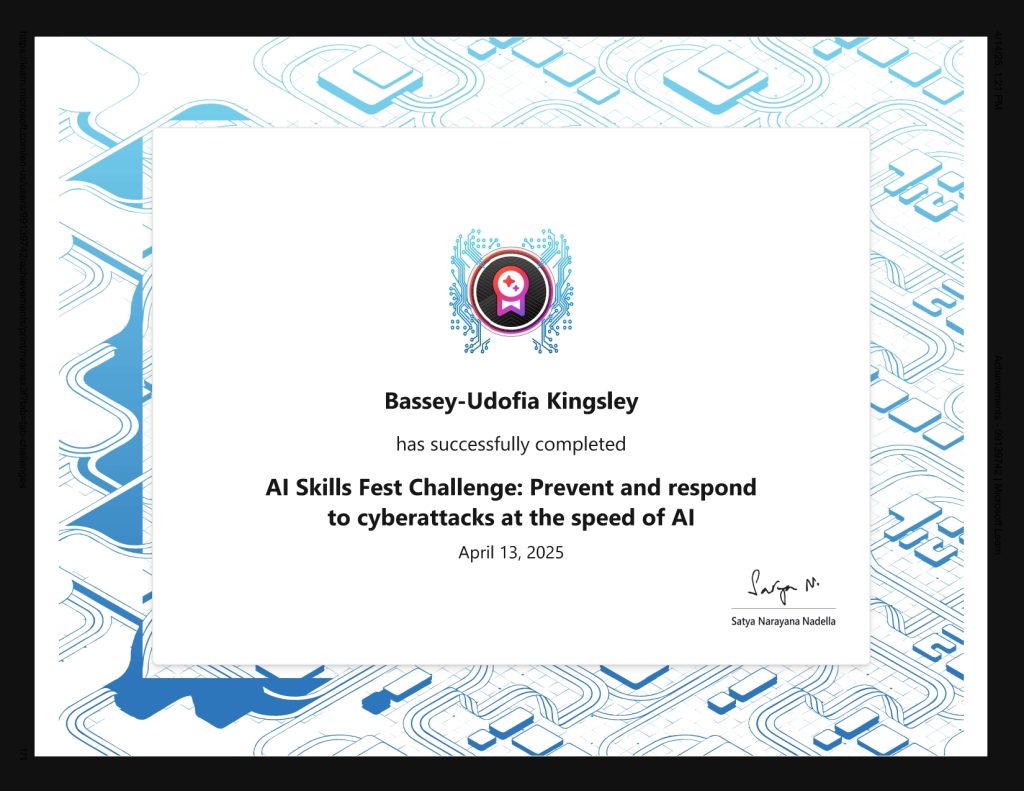 Home ai skills fest challenge prevent and respond to cyberattacks at the speed of ai page 0001